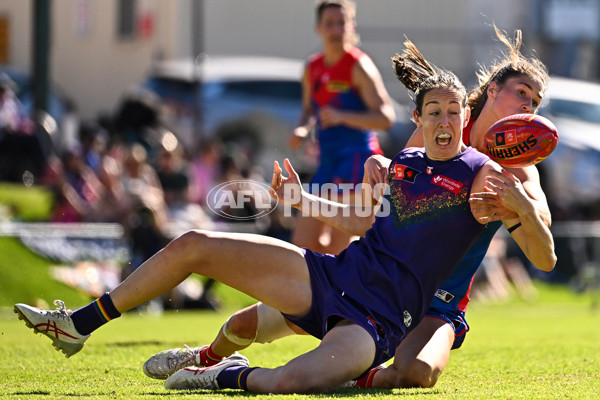 AFLW 2025 Round 09 - Fremantle v Melbourne - A-63897316