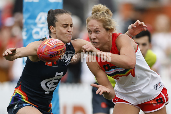 AFLW 2025 Round 09 - Sydney v Carlton - A-63900133