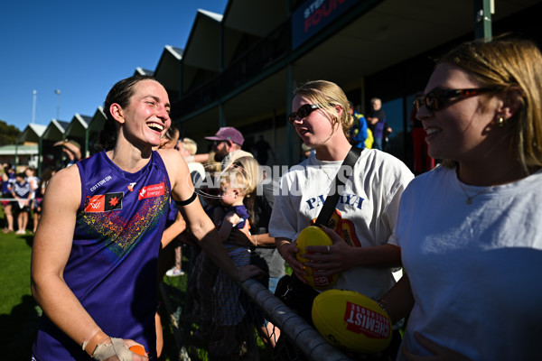 AFLW 2025 Round 09 - Fremantle v Melbourne - A-63901533
