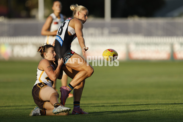 AFLW 2025 Round 10 - Port Adelaide v Hawthorn - A-64009794