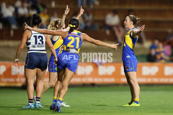 AFLW 2025 Round 10 - West Coast v Geelong - A-64012466