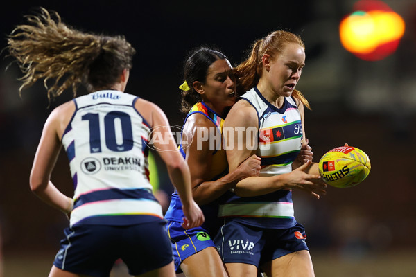AFLW 2025 Round 10 - West Coast v Geelong - A-64015173