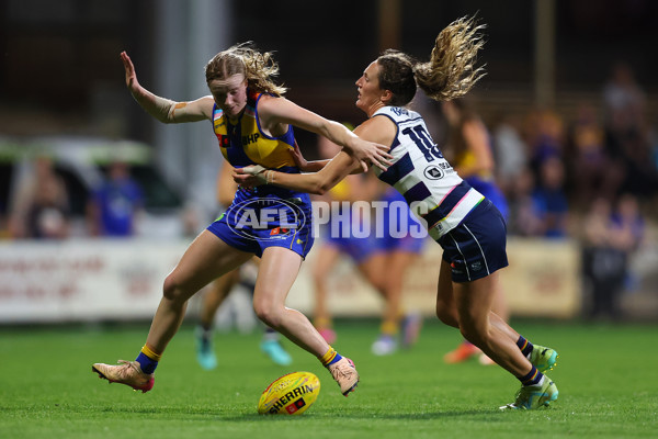 AFLW 2025 Round 10 - West Coast v Geelong - A-64015176