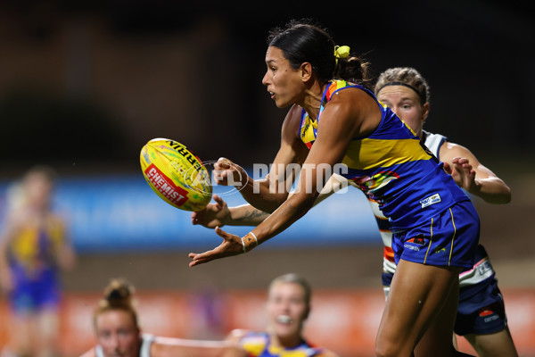 AFLW 2025 Round 10 - West Coast v Geelong - A-64015183