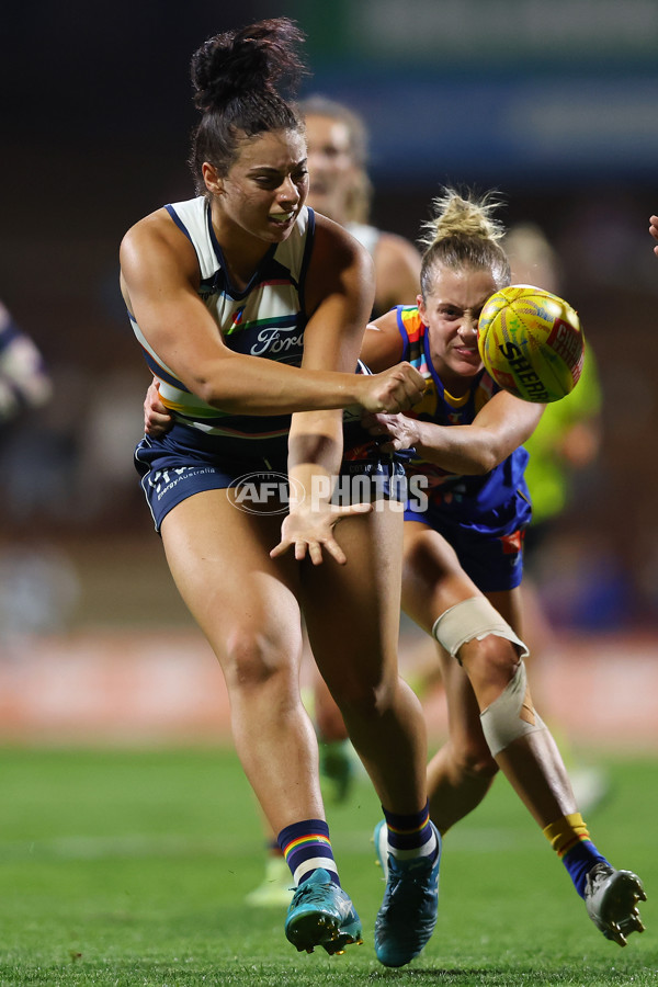 AFLW 2025 Round 10 - West Coast v Geelong - A-64015187