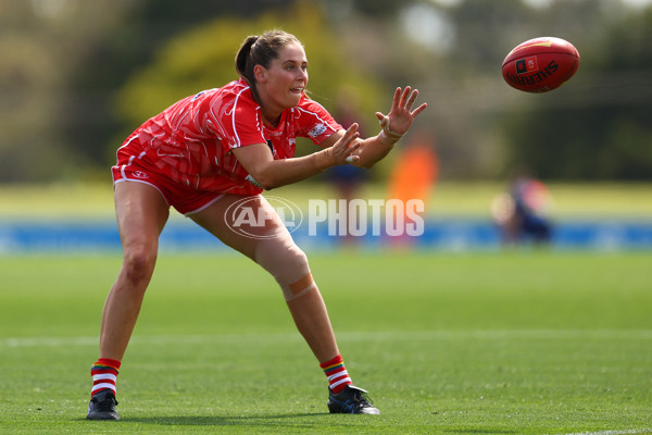 AFLW 2025 Round 10 - Melbourne v Sydney - A-64015207