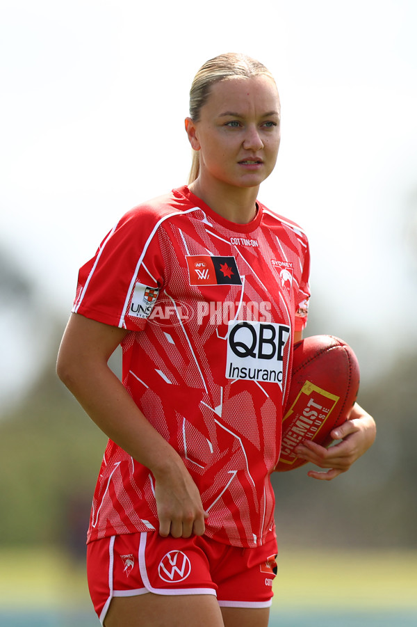 AFLW 2025 Round 10 - Melbourne v Sydney - A-64015792