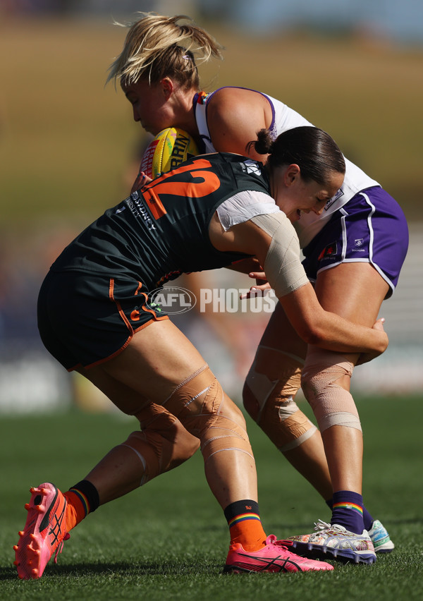 AFLW 2025 Round 10 - GWS v Fremantle - A-64023461