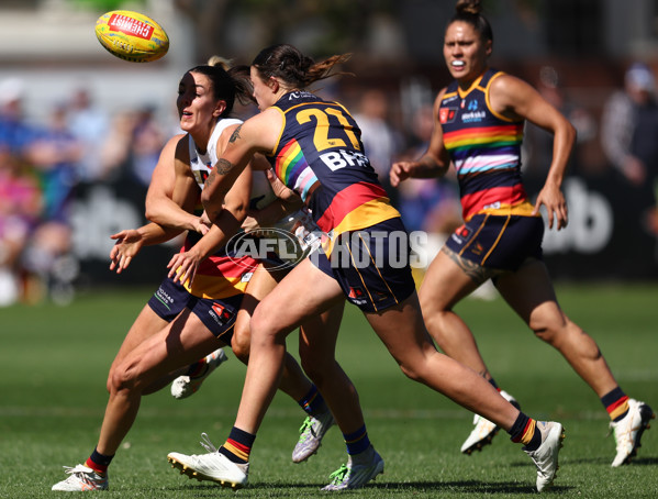 AFLW 2025 Round 10 - North Melbourne v Adelaide - A-64023477