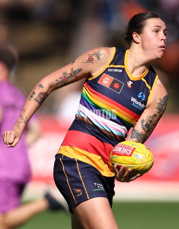 AFLW 2025 Round 10 - North Melbourne v Adelaide - A-64026740