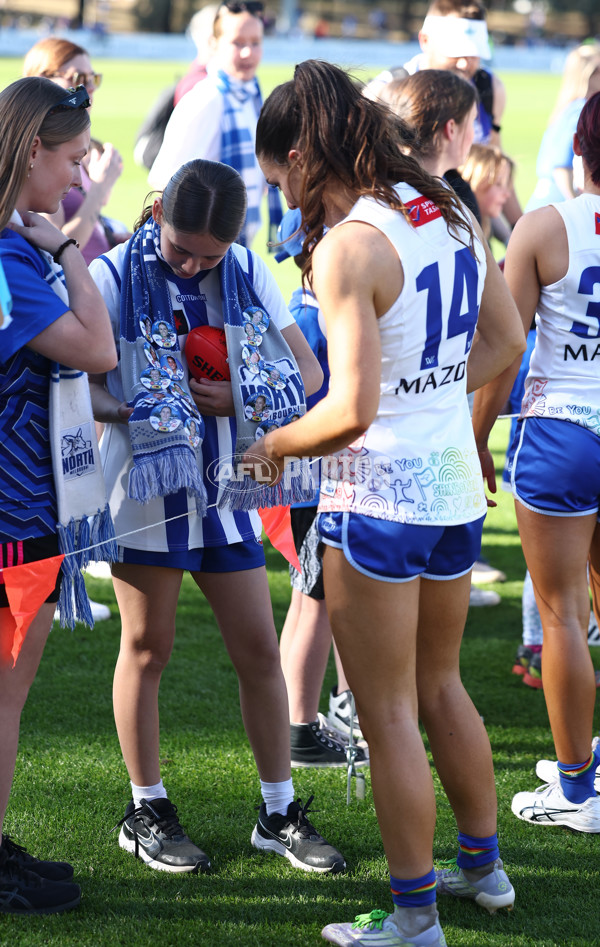 AFLW 2025 Round 10 - North Melbourne v Adelaide - A-64028881