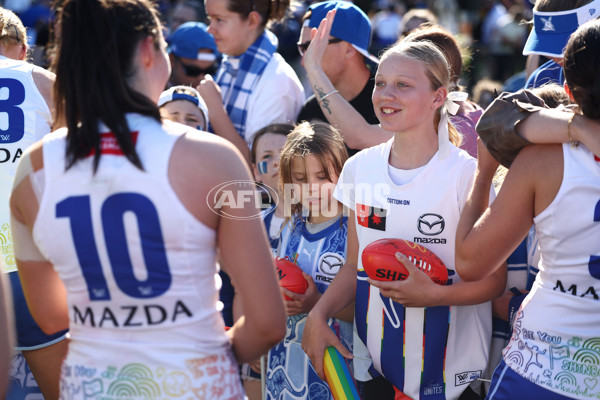 AFLW 2025 Round 10 - North Melbourne v Adelaide - A-64028882