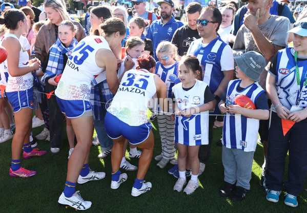 AFLW 2025 Round 10 - North Melbourne v Adelaide - A-64029461