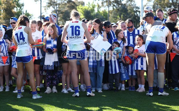 AFLW 2025 Round 10 - North Melbourne v Adelaide - A-64029462