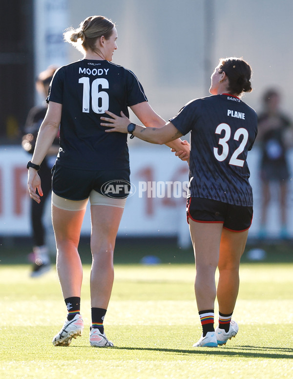 AFLW 2025 Round 10 - Carlton v St Kilda - A-64029482