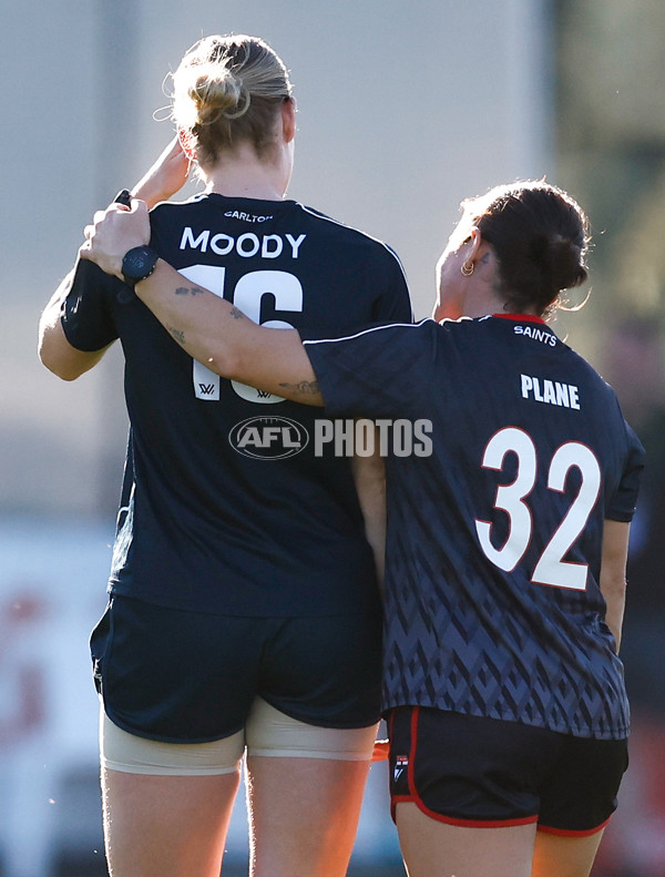 AFLW 2025 Round 10 - Carlton v St Kilda - A-64029492