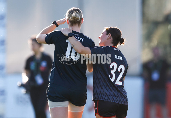 AFLW 2025 Round 10 - Carlton v St Kilda - A-64029493