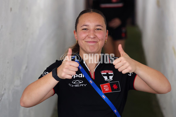 AFLW 2025 Round 10 - Carlton v St Kilda - A-64029535