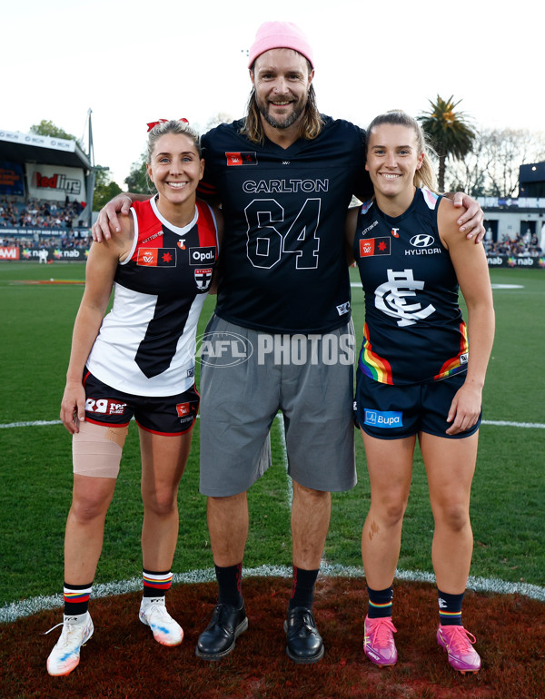 AFLW 2025 Round 10 - Carlton v St Kilda - A-64031331