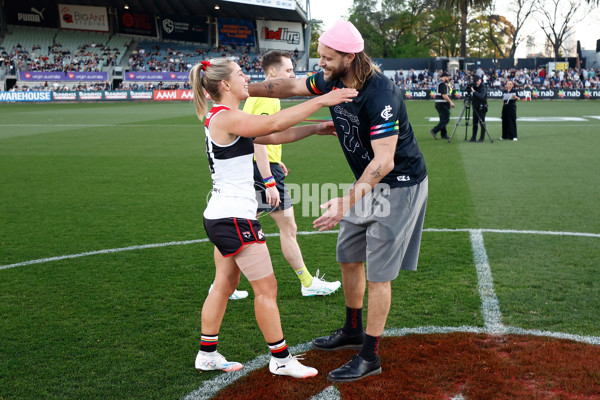 AFLW 2025 Round 10 - Carlton v St Kilda - A-64031337