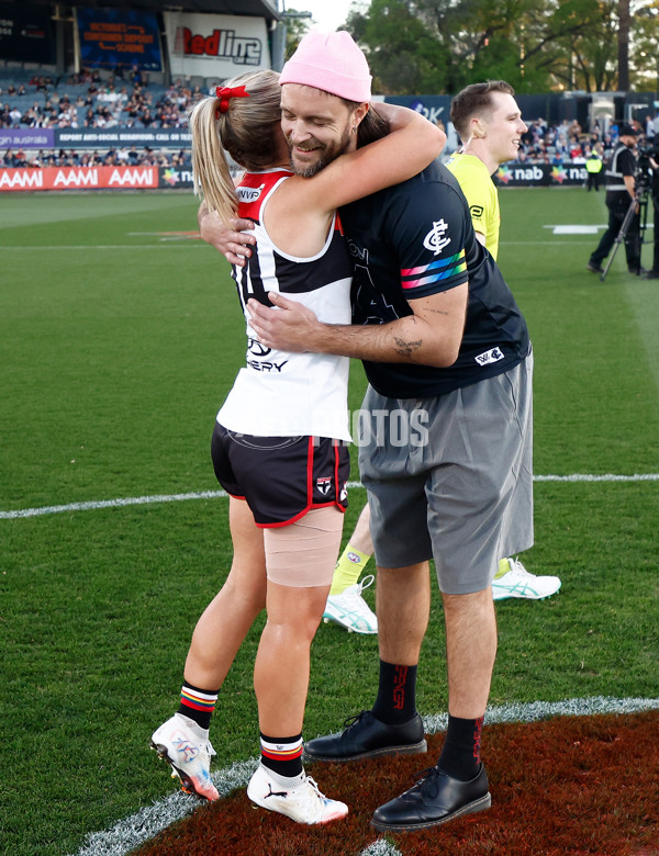 AFLW 2025 Round 10 - Carlton v St Kilda - A-64031343