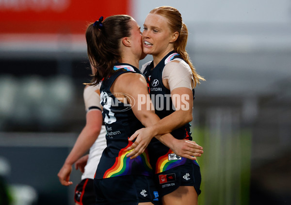AFLW 2025 Round 10 - Carlton v St Kilda - A-64031363