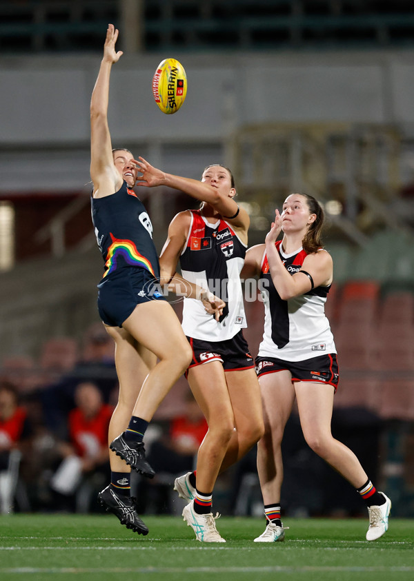 AFLW 2025 Round 10 - Carlton v St Kilda - A-64032266