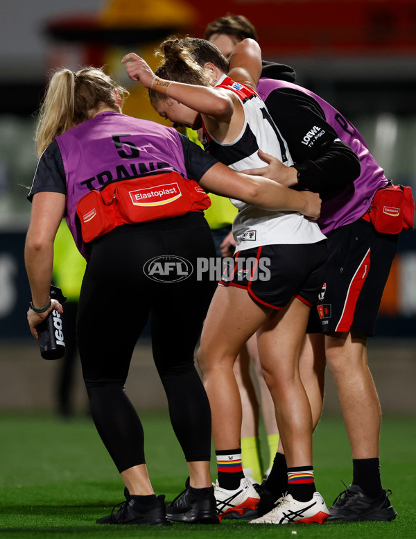 AFLW 2025 Round 10 - Carlton v St Kilda - A-64032267