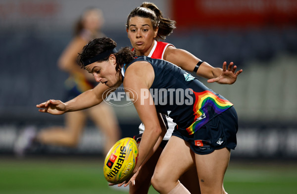 AFLW 2025 Round 10 - Carlton v St Kilda - A-64032273
