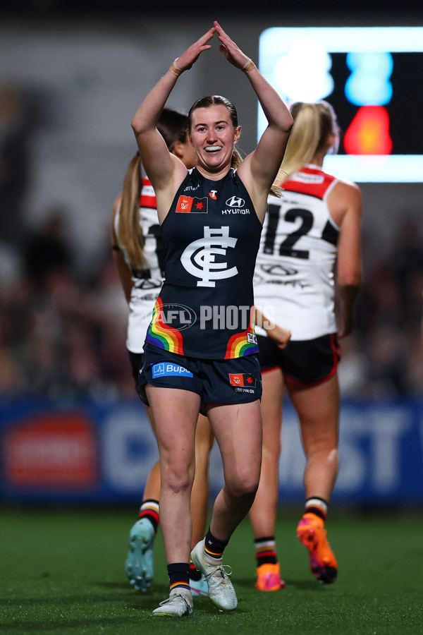AFLW 2025 Round 10 - Carlton v St Kilda - A-64033639