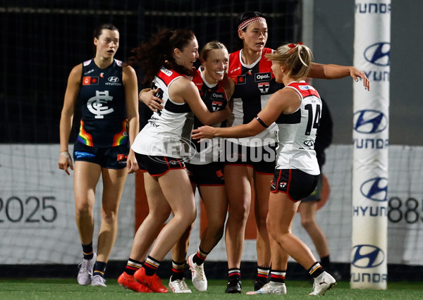 AFLW 2025 Round 10 - Carlton v St Kilda - A-64033669