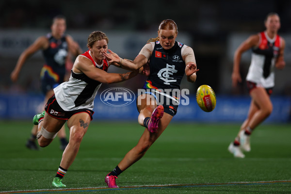 AFLW 2025 Round 10 - Carlton v St Kilda - A-64034822