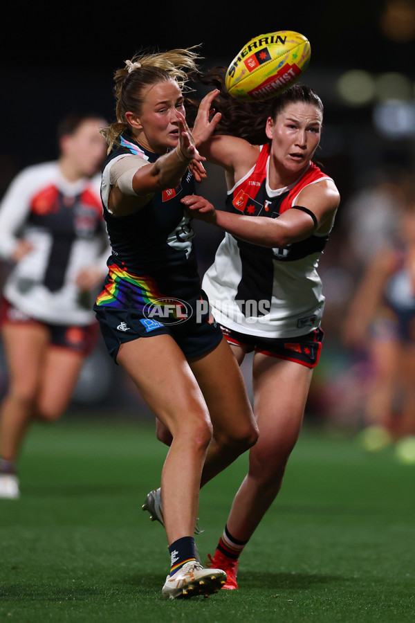 AFLW 2025 Round 10 - Carlton v St Kilda - A-64034823