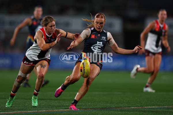 AFLW 2025 Round 10 - Carlton v St Kilda - A-64034831