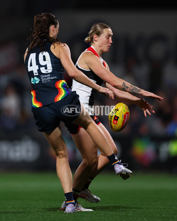 AFLW 2025 Round 10 - Carlton v St Kilda - A-64034837