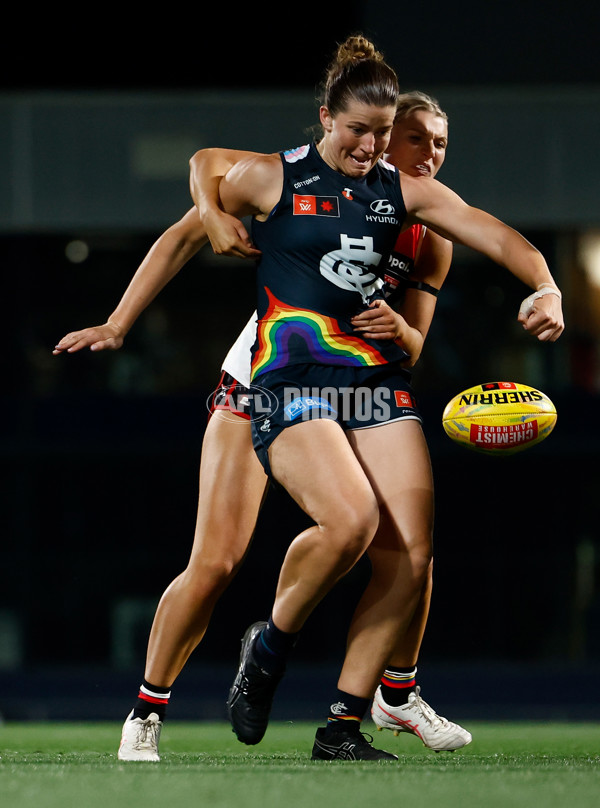 AFLW 2025 Round 10 - Carlton v St Kilda - A-64034900