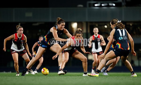 AFLW 2025 Round 10 - Carlton v St Kilda - A-64036085