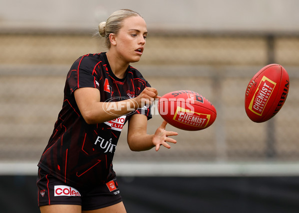 AFLW 2025 Round 10 - Essendon v Brisbane - A-64036091