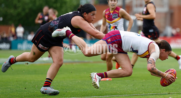 AFLW 2025 Round 10 - Essendon v Brisbane - A-64037815
