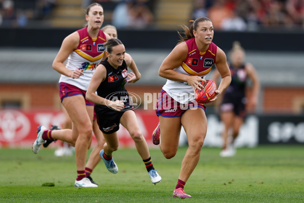 AFLW 2025 Round 10 - Essendon v Brisbane - A-64037832