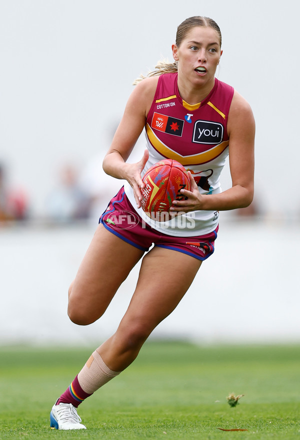 AFLW 2025 Round 10 - Essendon v Brisbane - A-64038570