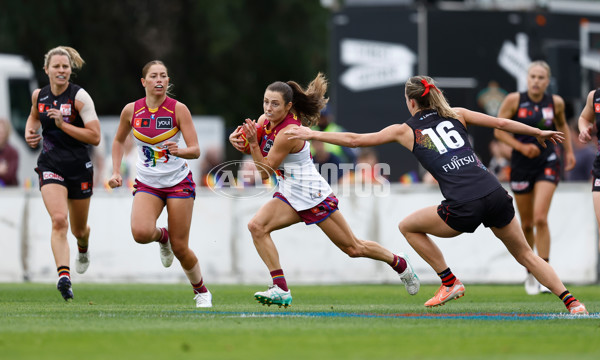 AFLW 2025 Round 10 - Essendon v Brisbane - A-64038579