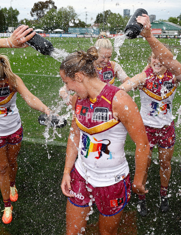 AFLW 2025 Round 10 - Essendon v Brisbane - A-64040727