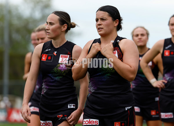 AFLW 2025 Round 10 - Essendon v Brisbane - A-64040748