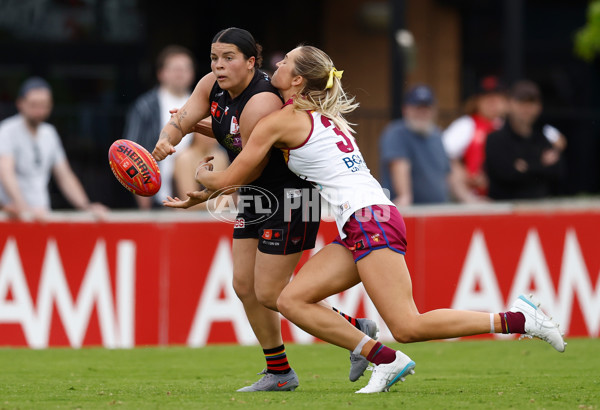 AFLW 2025 Round 10 - Essendon v Brisbane - A-64043203