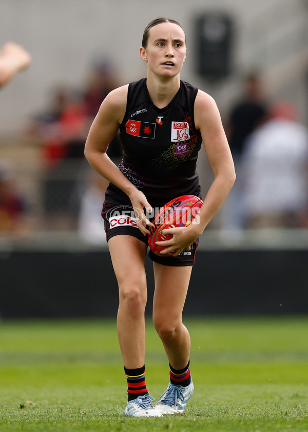 AFLW 2025 Round 10 - Essendon v Brisbane - A-64043316