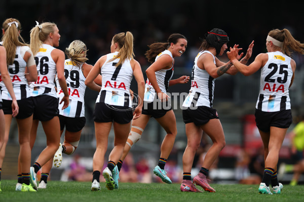 AFLW 2025 Round 10 - Collingwood v Richmond - A-64043391