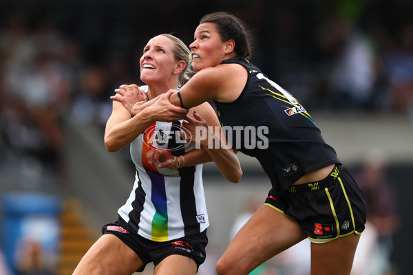 AFLW 2025 Round 10 - Collingwood v Richmond - A-64045565
