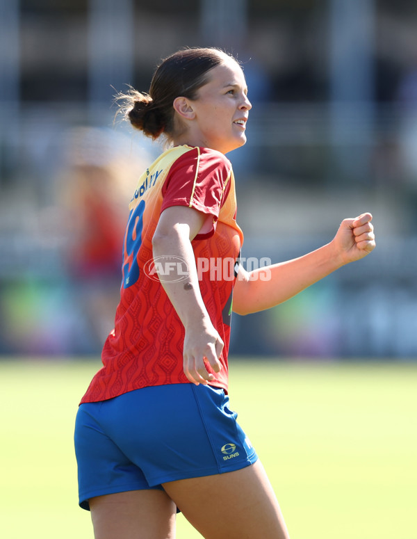 AFLW 2025 Round 10 - Gold Coast v Western Bulldogs - A-64046026