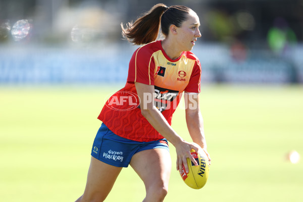 AFLW 2025 Round 10 - Gold Coast v Western Bulldogs - A-64046029